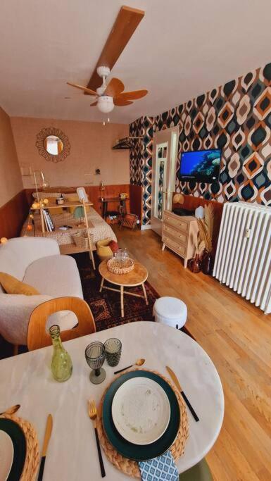 Studio 2 Pers Aux Inspirations 60S Chalon-sur-Saone Ngoại thất bức ảnh